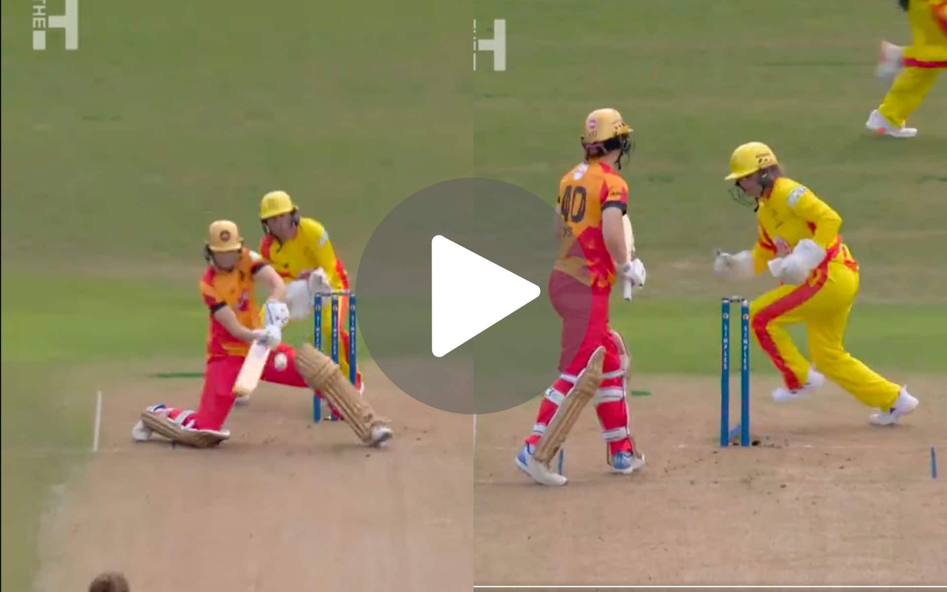 [Watch] Amy Jones Registers A Golden Duck After A Bizarre Unorthodox Shot